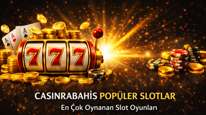 Casinrabahis Slot Girişi